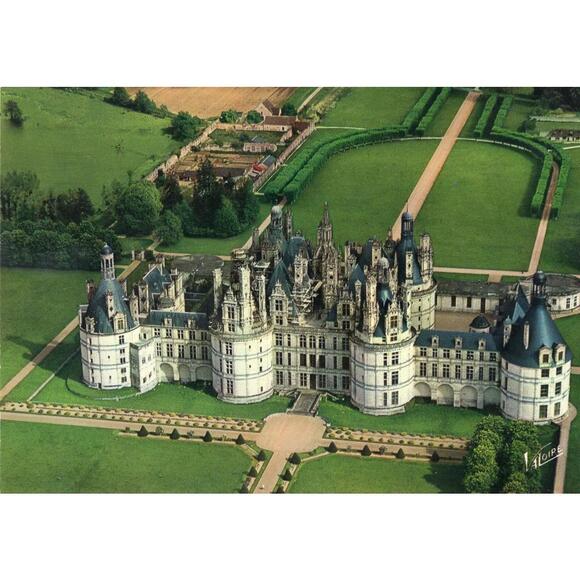 Other - Les Merveilles Du Val De Loire Chambord Unposted Postcard